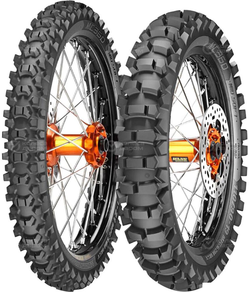 Внедорожные мотошины Metzeler MC360 Mid Soft 100/90R19 57M TT NHS