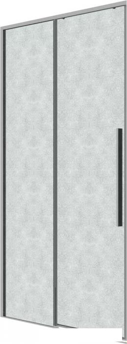 Душевая дверь Grossman Galaxy 80x195 1/2.K33.01.80.10.02 (хром/шиншилла стекло)