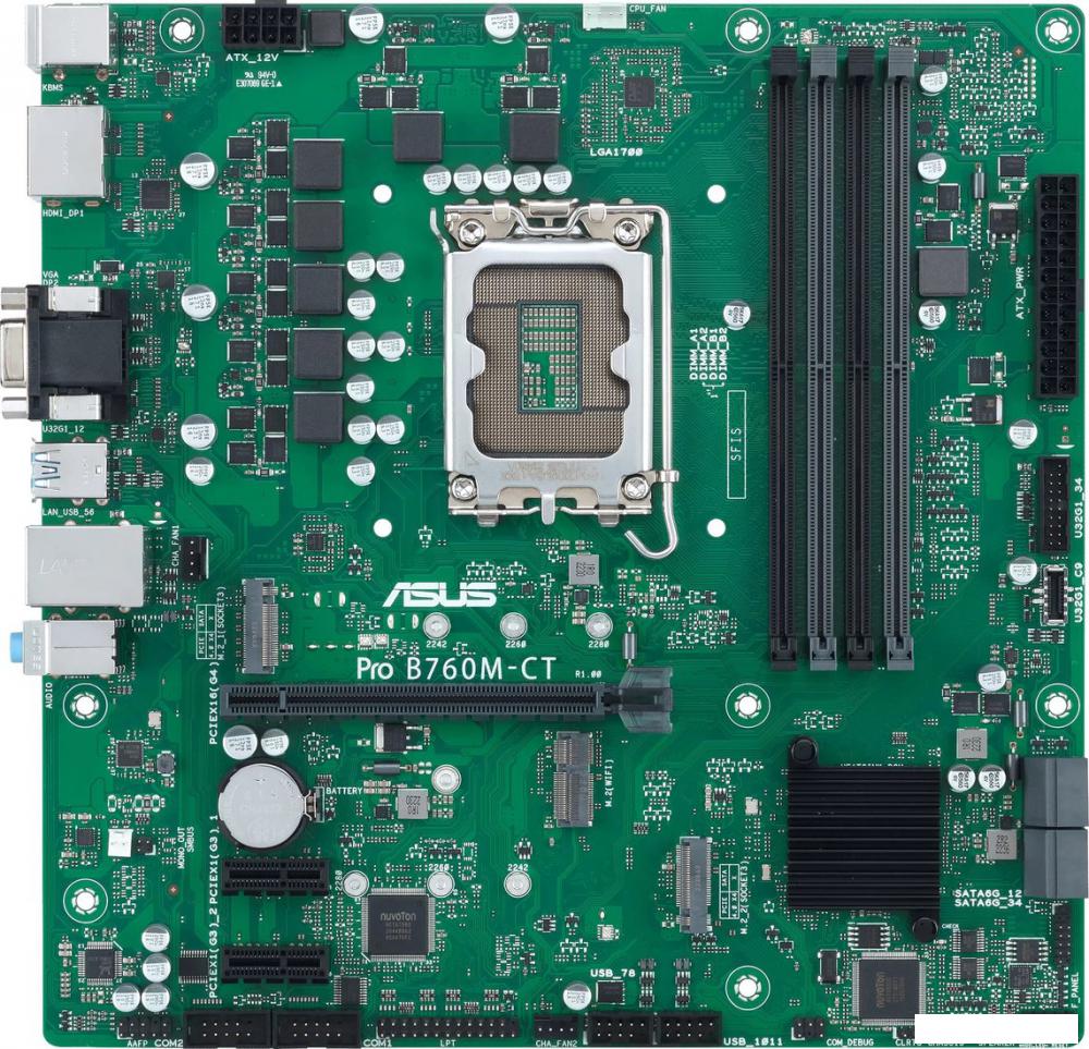 Материнская плата ASUS Pro B760M-CT-CSM