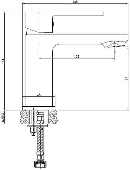 Смеситель Cersanit Smart 63047