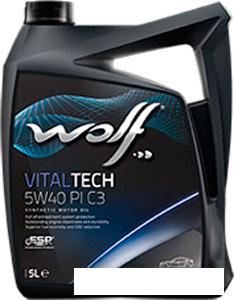 Моторное масло Wolf Vital Tech 5W-40 PI C3 5л