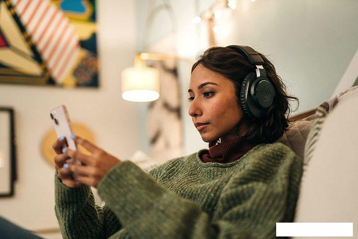 Наушники Audio-Technica ATH-M20xBT (черный)