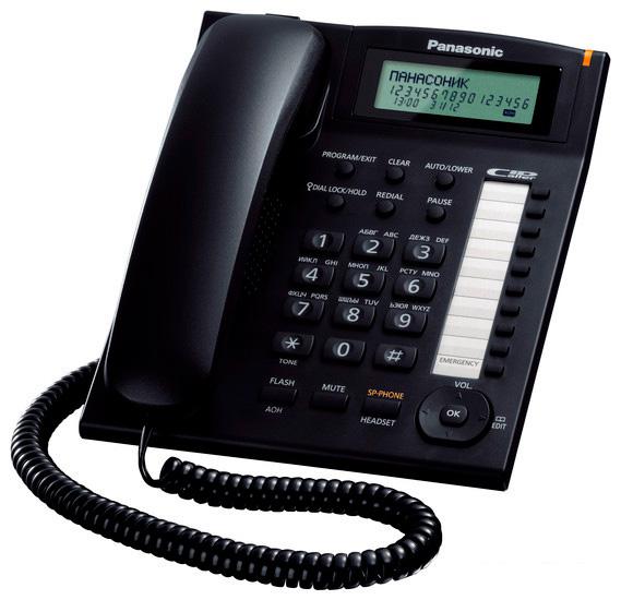 Проводной телефон Panasonic KX-TS2388RUW (белый)