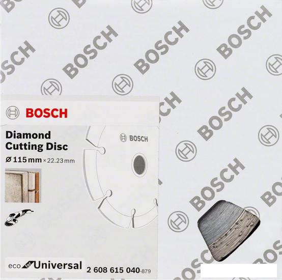 Отрезной диск алмазный  Bosch Eco Universal 2608615027