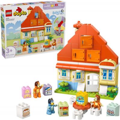 Конструктор LEGO DUPLO 10459 Bluey Семейный дом Блуи с игрой на память