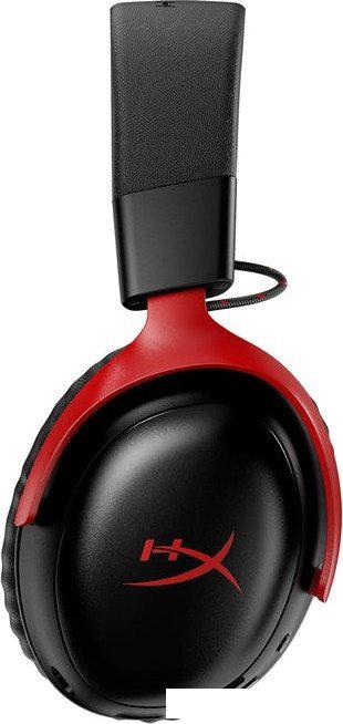 Наушники HyperX Cloud III S Wireless (черный/красный)