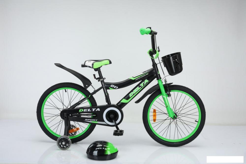 Детский велосипед Delta Sport 2005 20 (зеленый, разобранный, в коробке)