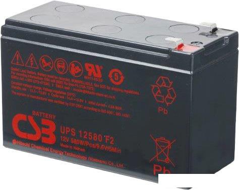 Аккумулятор для ИБП CSB Battery UPS12580 F2 (12В/10.5 А·ч)