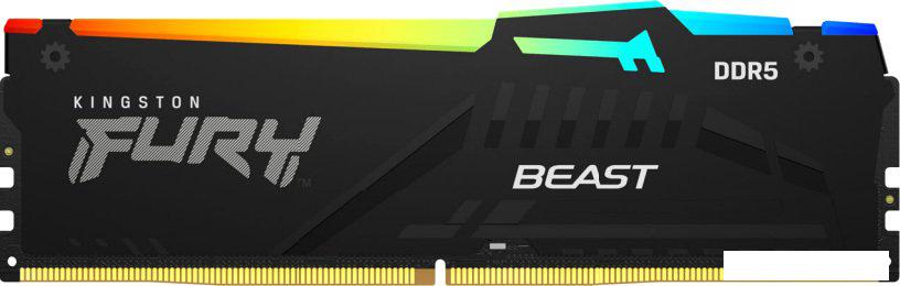 Оперативная память Kingston FURY Beast RGB 32ГБ DDR5 5200 МГц KF552C40BBA-32