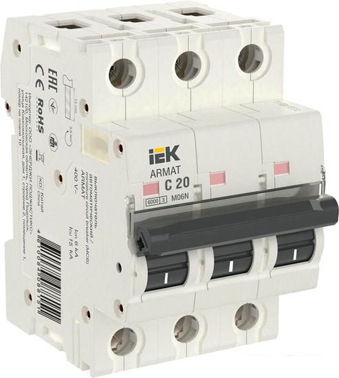 Выключатель автоматический IEK AR-M06N-3-C020
