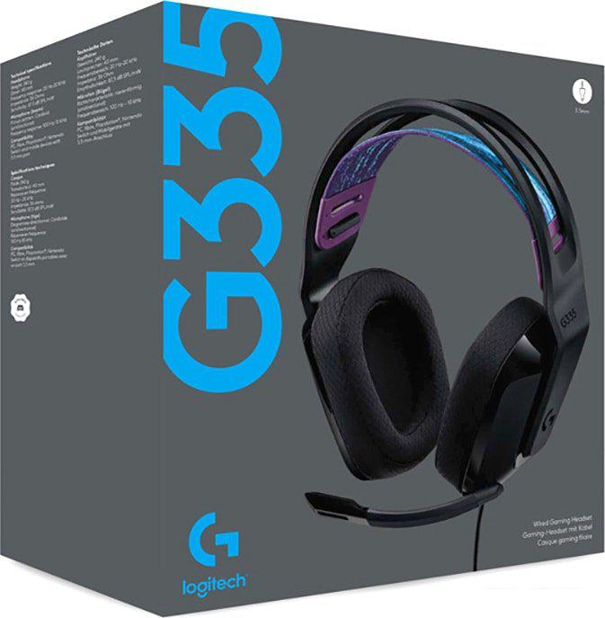 Наушники и гарнитуры Logitech G335 (черный)