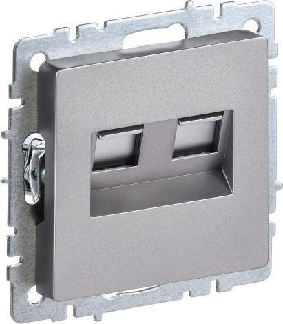 Розетка компьютерная IEK Brite BR-K20-2-K46