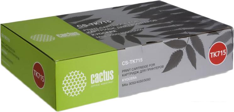 Картридж CACTUS CS-TK715 (аналог Kyocera TK-715)