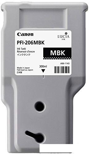 Картридж Canon PFI-206 MBK