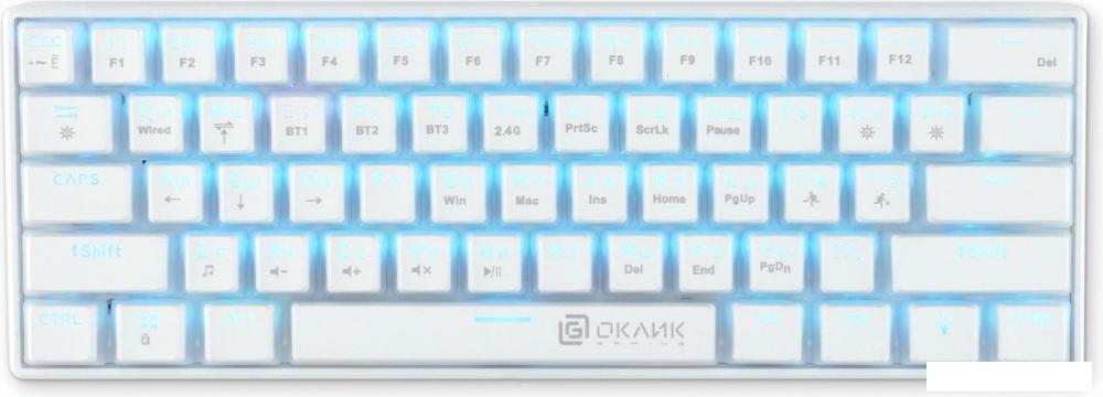 Клавиатуры Оклик K763W (белый)