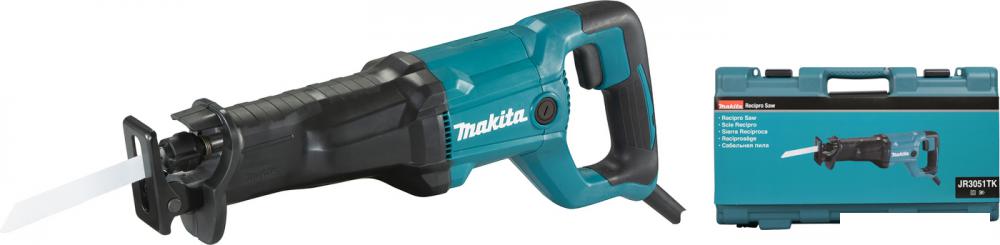 Сабельная пила Makita JR3051TK (с кейсом)