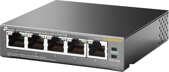 Неуправляемый коммутатор TP-Link TL-SG1005P V5