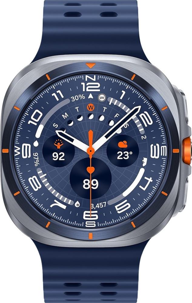 Умные часы Samsung Galaxy Watch Ultra 2025 47 мм LTE (синий титан)