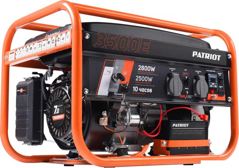 Бензиновый генератор Patriot GRS 3500 E