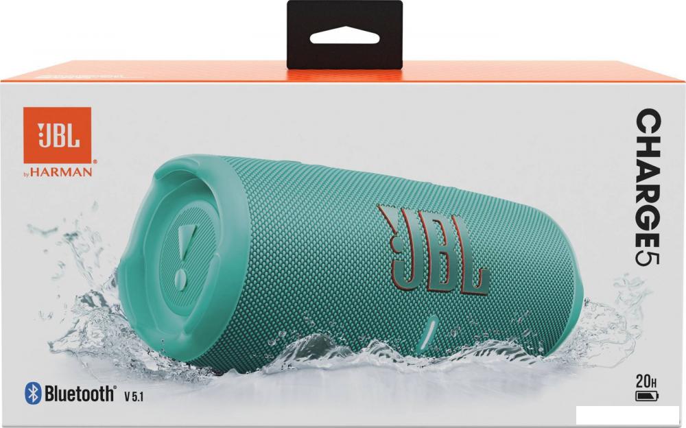 Беспроводная колонка JBL Charge 5 (бирюзовый)