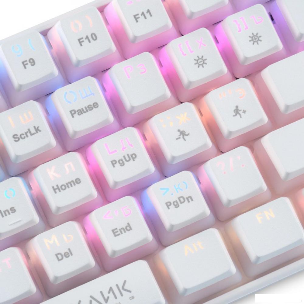 Клавиатуры Оклик K763W (белый)