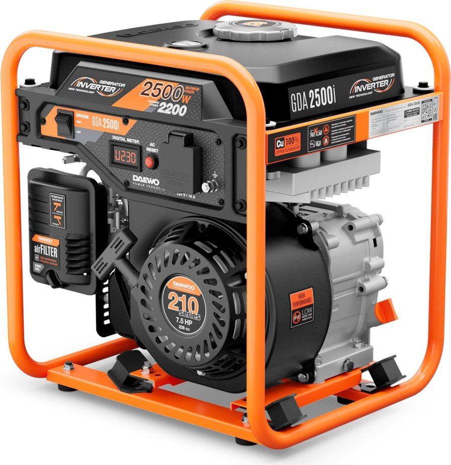 Бензиновый генератор Daewoo Power GDA 2500i