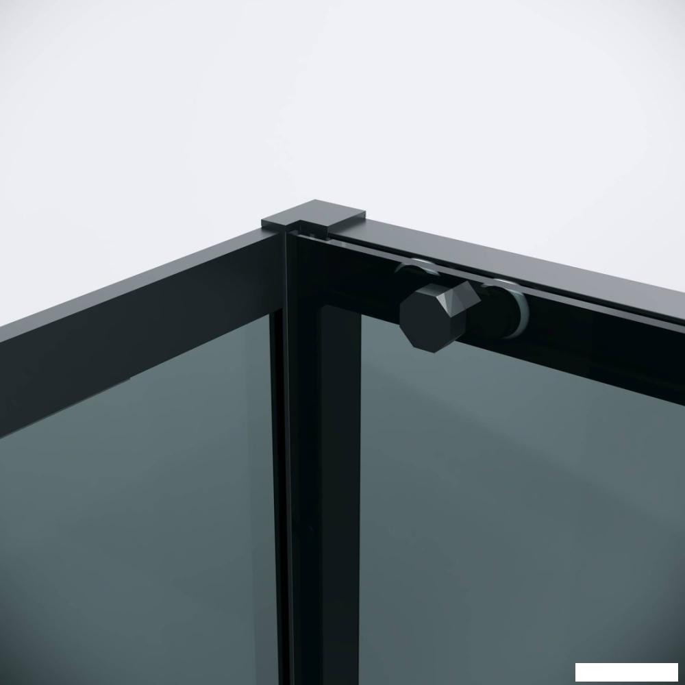 Душевой уголок Grossman Style 100x100x195 120.K33.05.1010.21.10 (черный матовый/стекло тонированное)