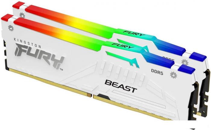 Оперативная память Kingston FURY Beast RGB 2x16ГБ DDR5 6000 МГц KF560C30BWAK2-32