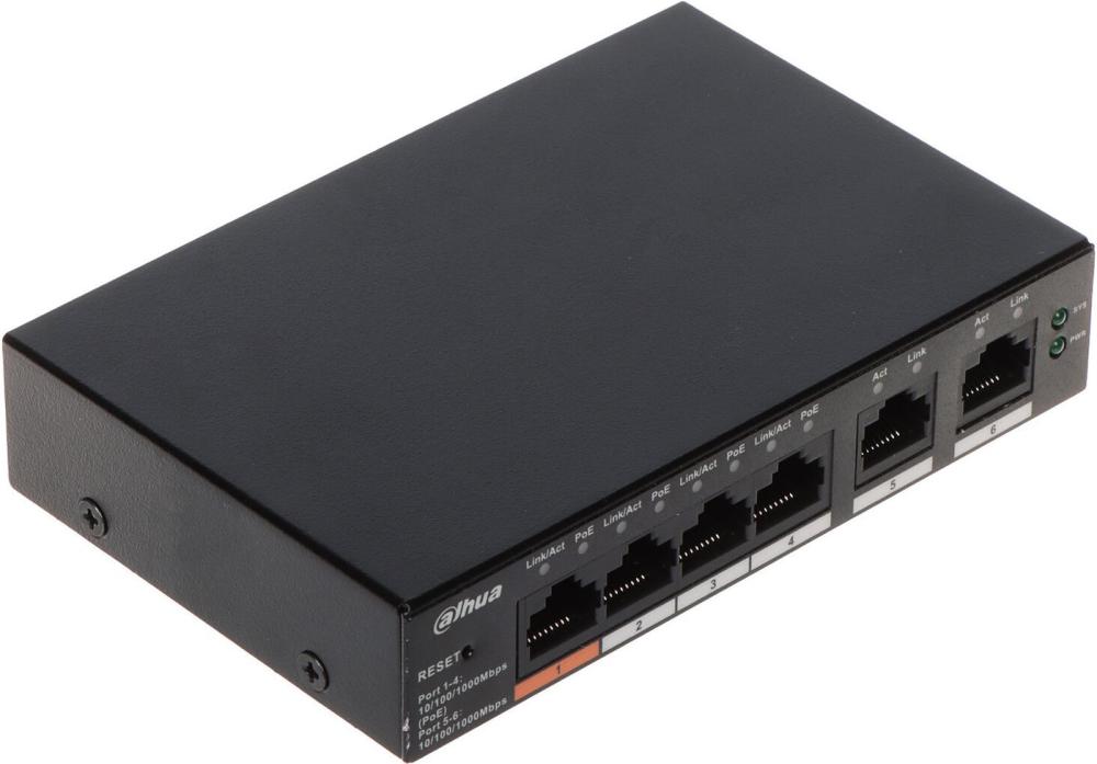 Управляемый коммутатор 2-го уровня Dahua DH-CS4006-4GT-60