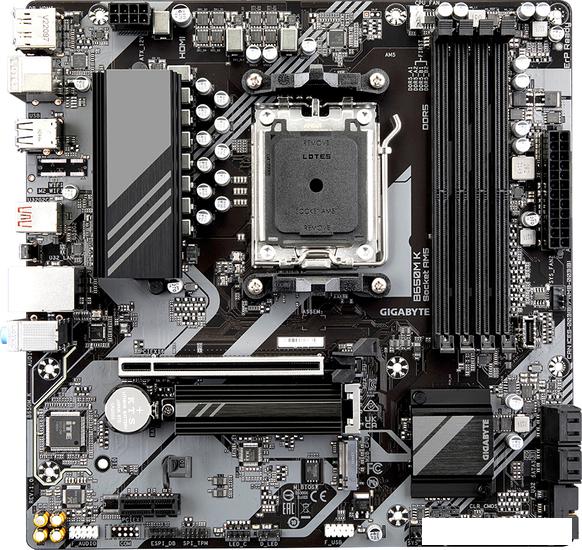 Материнская плата Gigabyte B650M K (rev. 1.0)