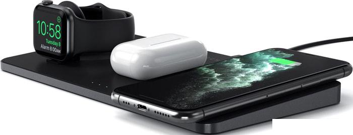 Беспроводное зарядное Satechi Trio Wireless Charging Pad