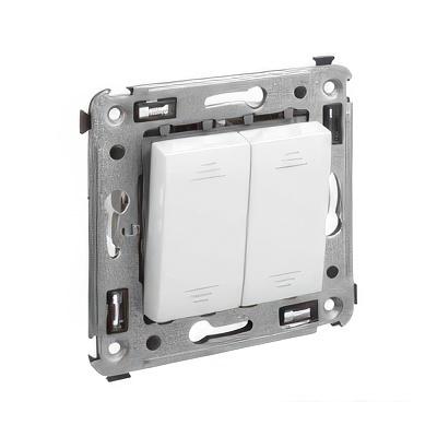 Выключатель DKC Avanti 4400124 (белое облако)