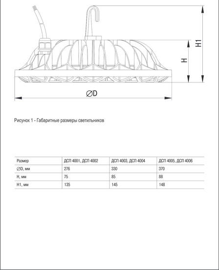 Светильник IEK LDSP0-4004-150-65-K23