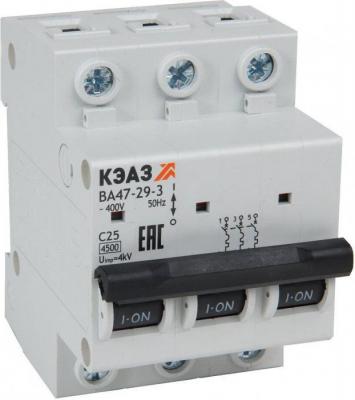 Выключатель автоматический КЭАЗ ВА47-29-3C63-УХЛ3 (4.5кА) 318297