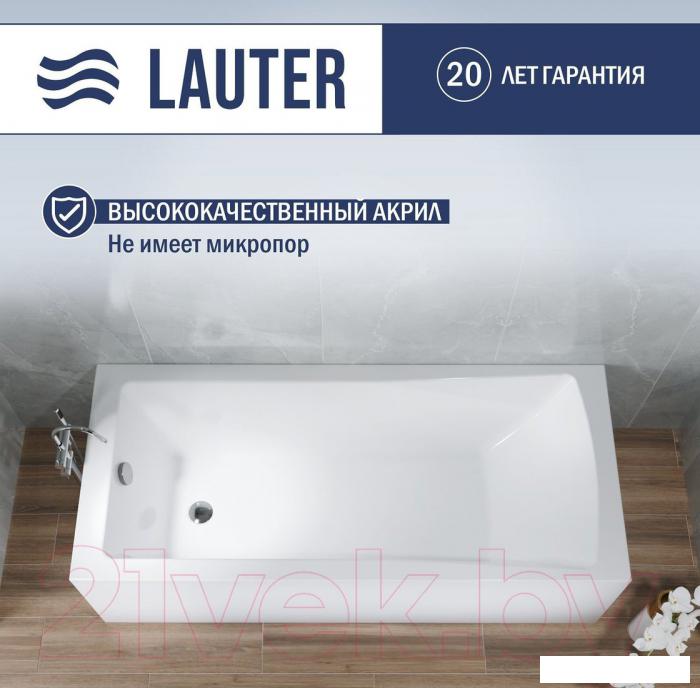 Ванна Lauter Aurora 170x70 21010070 (с ножками и лицевым экраном)