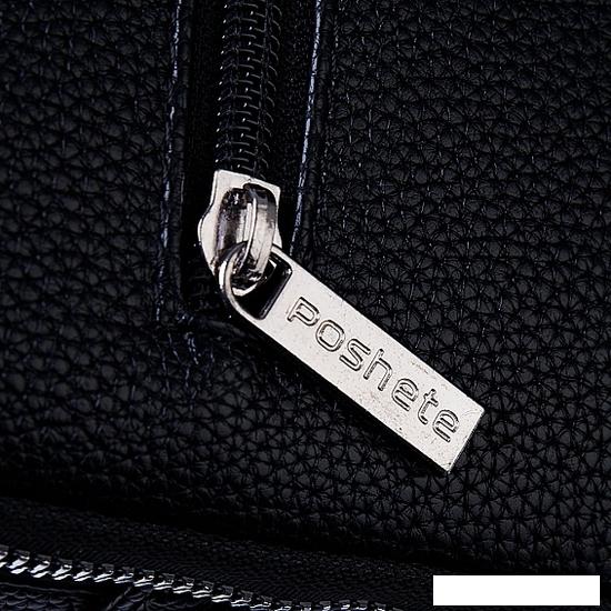Сумка через плечо Poshete 249-8136-6-BLK (черный)