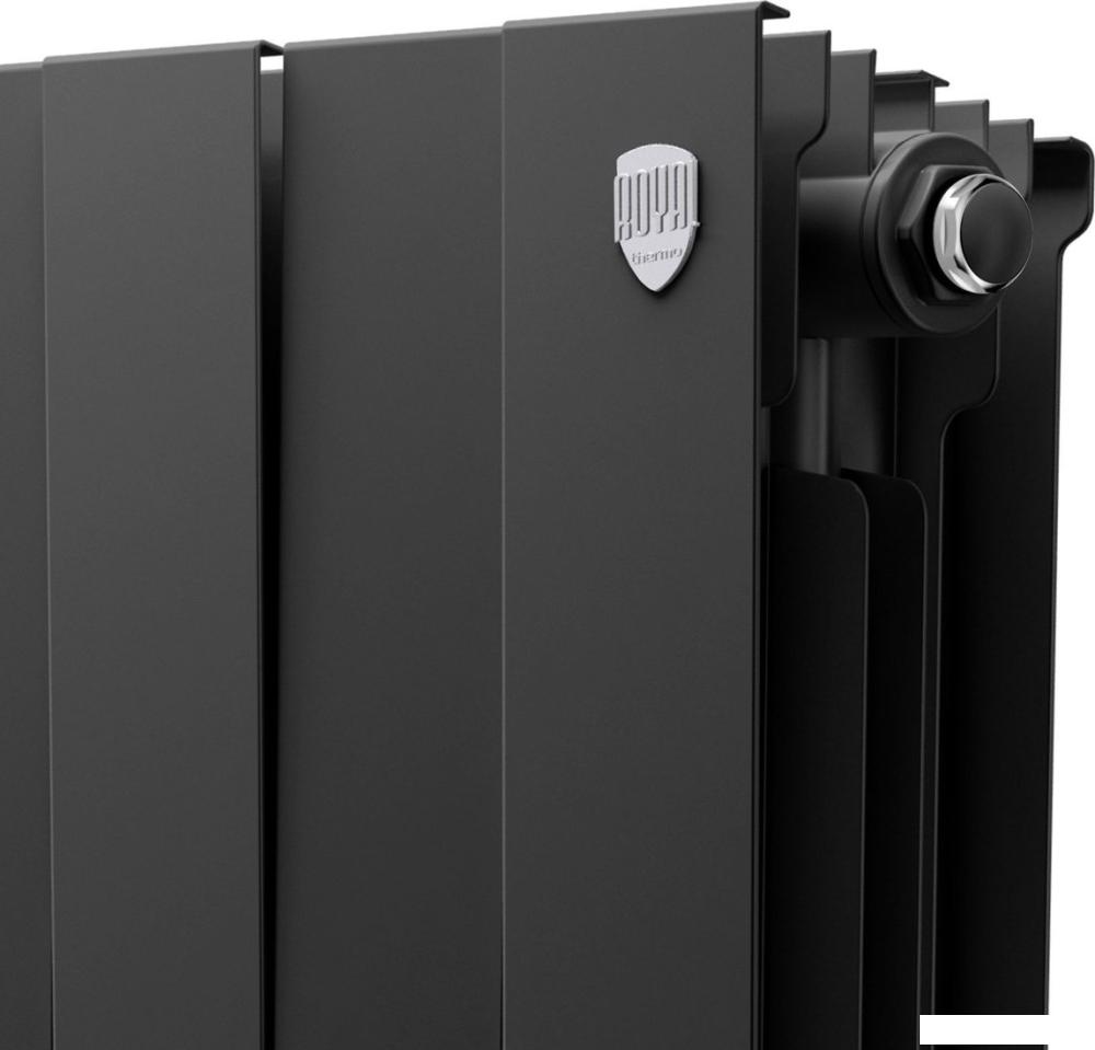 Биметаллический радиатор Royal Thermo PianoForte 200 Черный - 20 секций