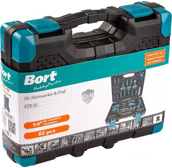 Наборы инструментов Bort BTK-82 (82 предмета)