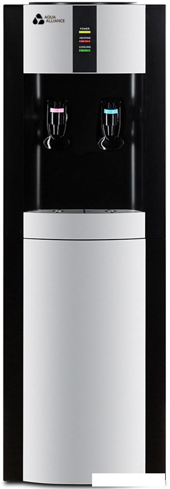 Кулер для воды AEL Aquaalliance H1s-LD (черный/серебристый)
