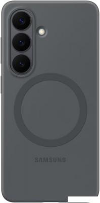 Чехол для телефона Samsung Silicone Magnet Case для Samsung Galaxy S26 (черный)