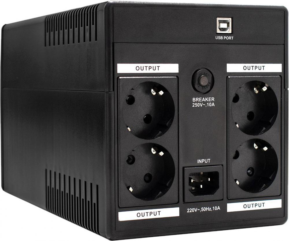 Источник бесперебойного питания ExeGate SpecialPro UNB-1200.LED.AVR.4SH.USB