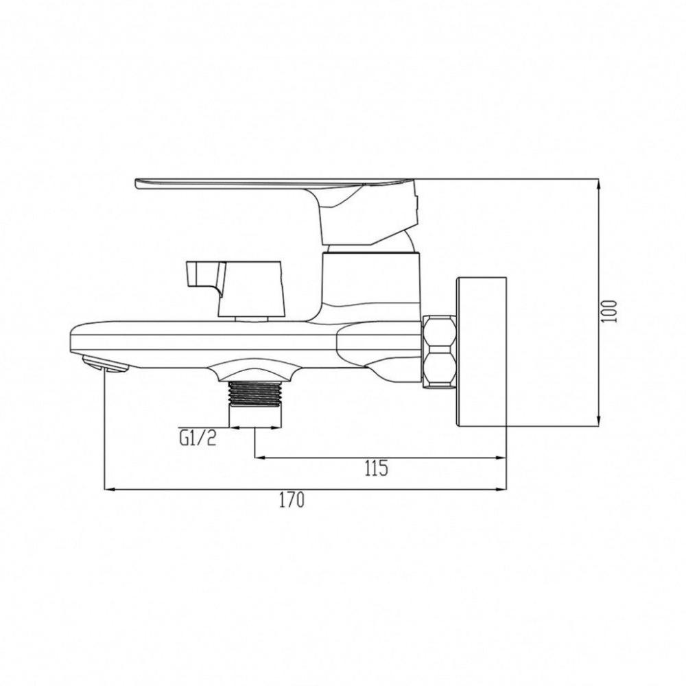 Смеситель Gross Aqua Scandi 2550545C