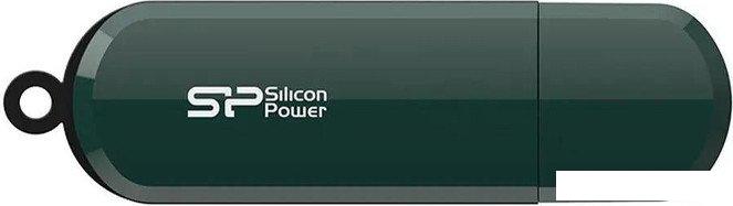 USB Flash Silicon-Power LuxMini 320 64GB (темно-зеленый)