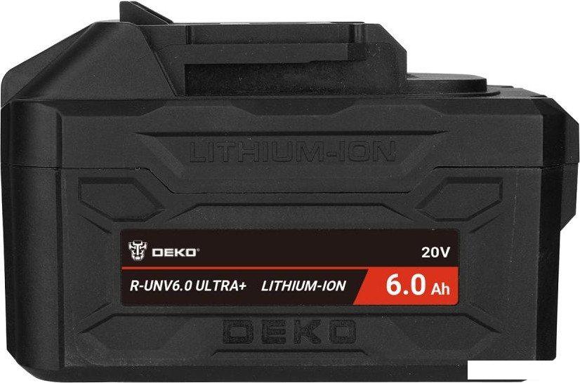 Аккумулятор Deko R-UNV6.0 Ultra+ 083-1019 (20В/6 Ач)
