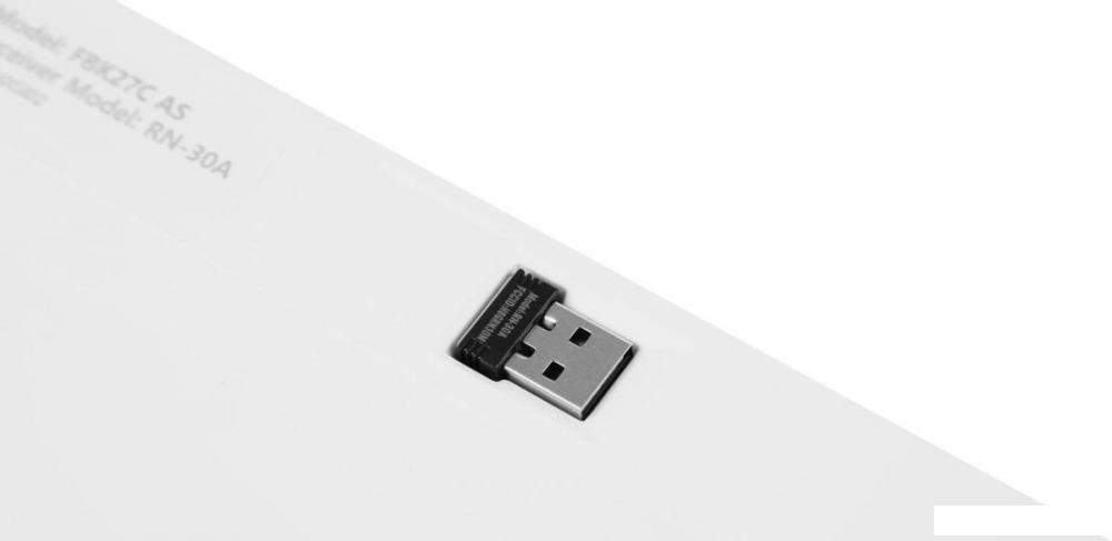 Клавиатура A4Tech Fstyler FBK27C AS (белый)