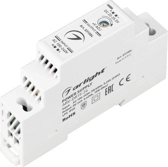 Блок питания Arlight ARV-DR15-24 031084