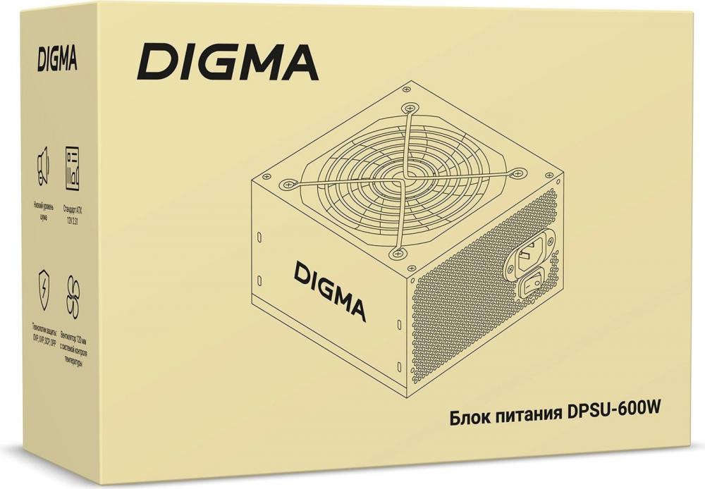 Блок питания Digma DPSU-600W