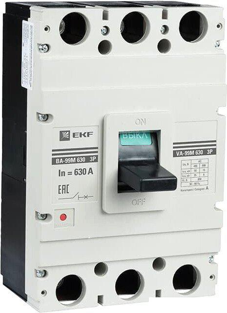 Выключатель автоматический EKF PROxima ВА-99М 630630А 3P 50кА mccb99-630-630m