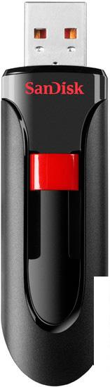 USB Flash SanDisk Cruzer Glide 128GB (черный) [SDCZ600-128G-G35]
