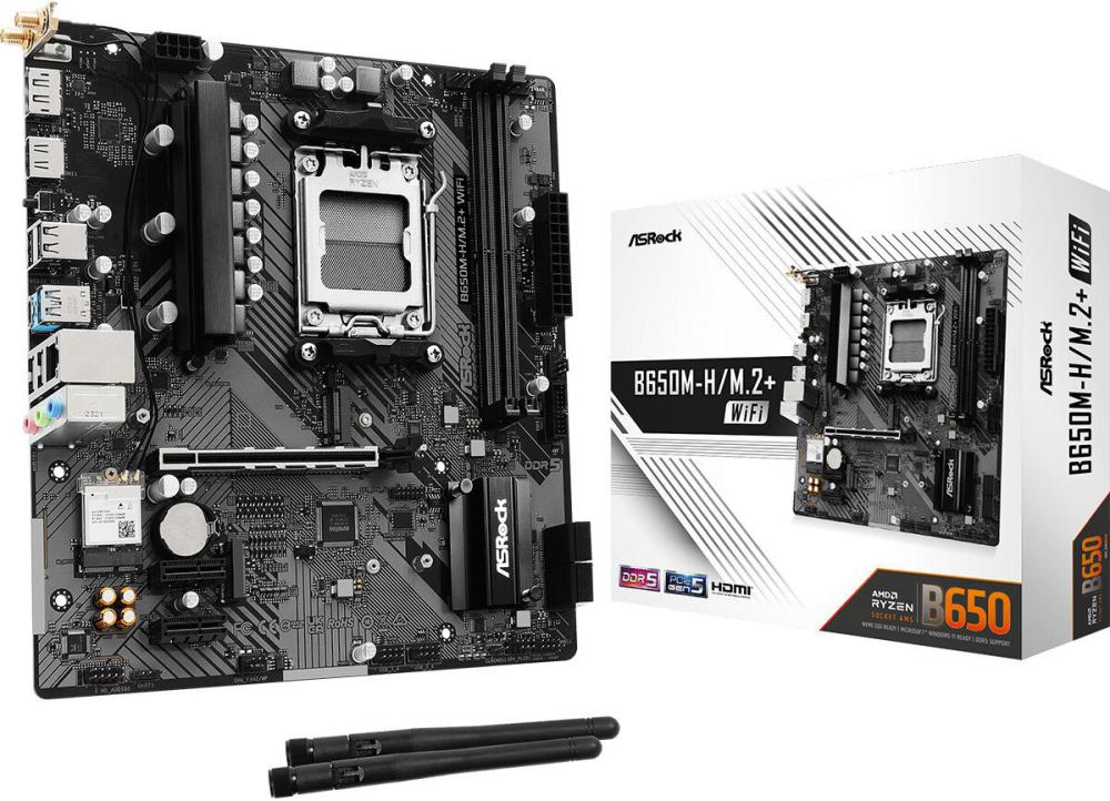 Материнская плата ASRock B650M-H/M.2+ WiFi
